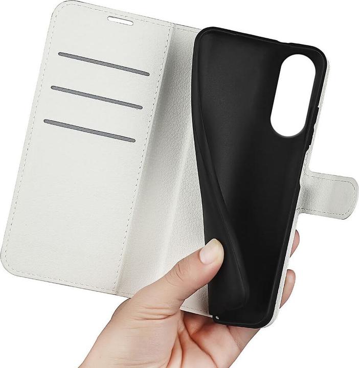 Produktbild Cover-Discount Galaxy S25 Edge - Leder Etui Hülle (Samsung Galaxy S25 Edge)