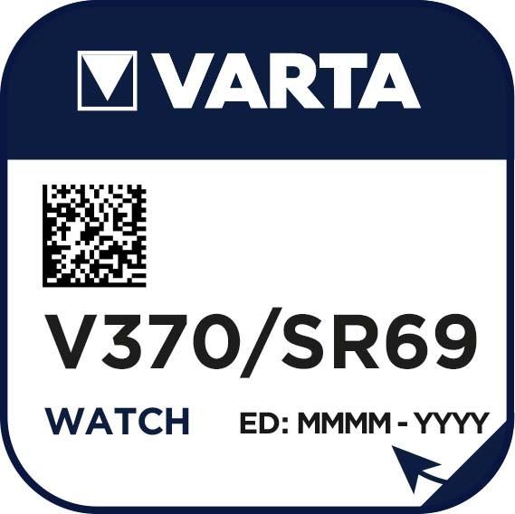 Produktbild Varta V 370 - Batterie SR69 (1 Stk., SR69, 30 mAh)