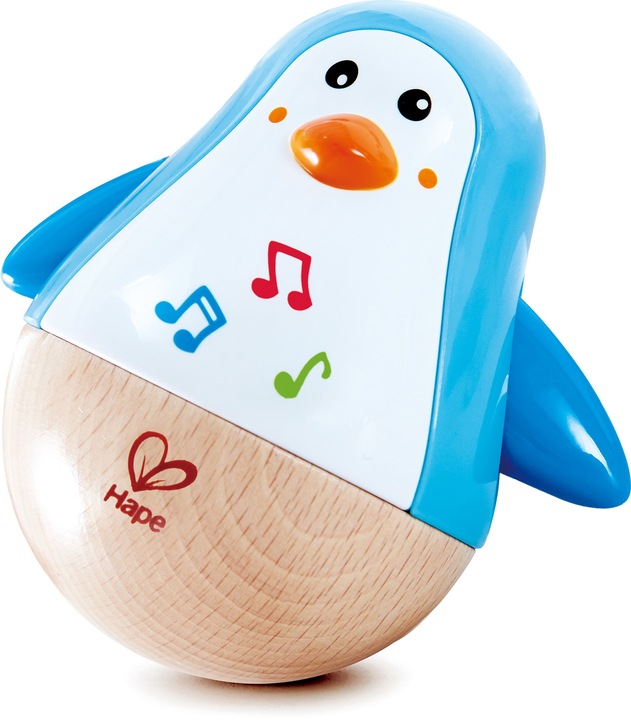 Actual product image Hape Stand-up Penguin (German)