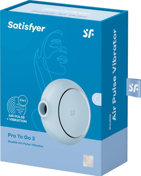 Produktbild Satisfyer Pro To Go 3 - Blue