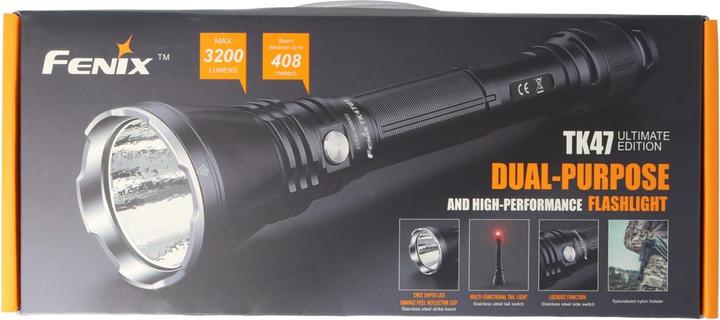 Actual product image Fenix Flashlight TK47UE LED, range max. 700 meters (3200 lm)
