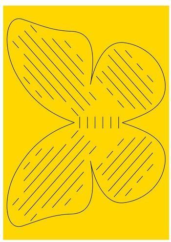 Produktbild Ursus Bastelpapier Flechtpapier A4, 27 Stück, Mehrfarbig (300 g/m², 27x)