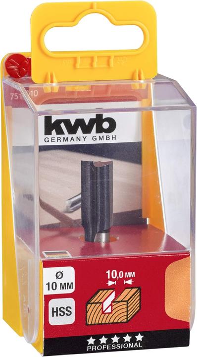 Productafbeelding kwb Hss Groeffrees 10Mm