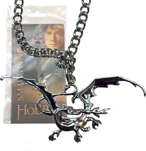 Immagine prodotto Noble Collection Il Signore degli Anelli - Ciondolo Smaug (Argento)