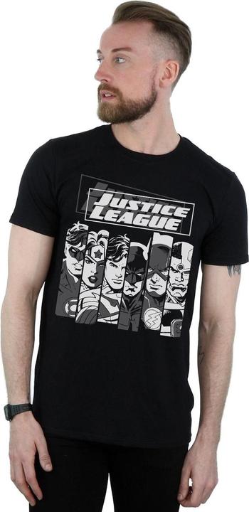 Produktbild Justice League Stripes TShirt (XL)