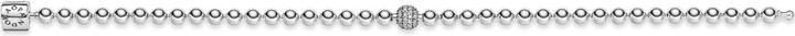Immagine prodotto Pandora Bracciale perline e pavé (17 cm, Argento 925)