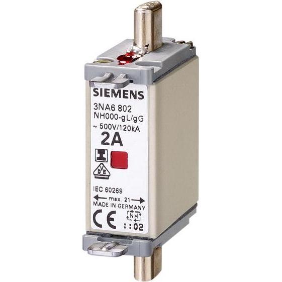 Thumbnail - 3x Siemens, Sicherung, SIEMENSN 3NA6812 NH-Sicherungseinsatz, NH000, In: 32 A, g (Diazed-Sicherung, 32 A)