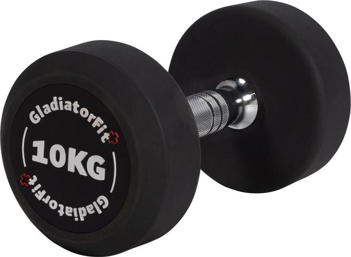 Actual product image Gladiatorfit Round dumbbells (1 x 10 kg)