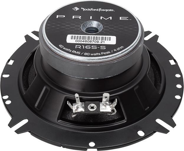 Actual product image Rockford Fosgate Prime R165-S 2-Way 16.5cm Component System (80 W, 5.01 cm)