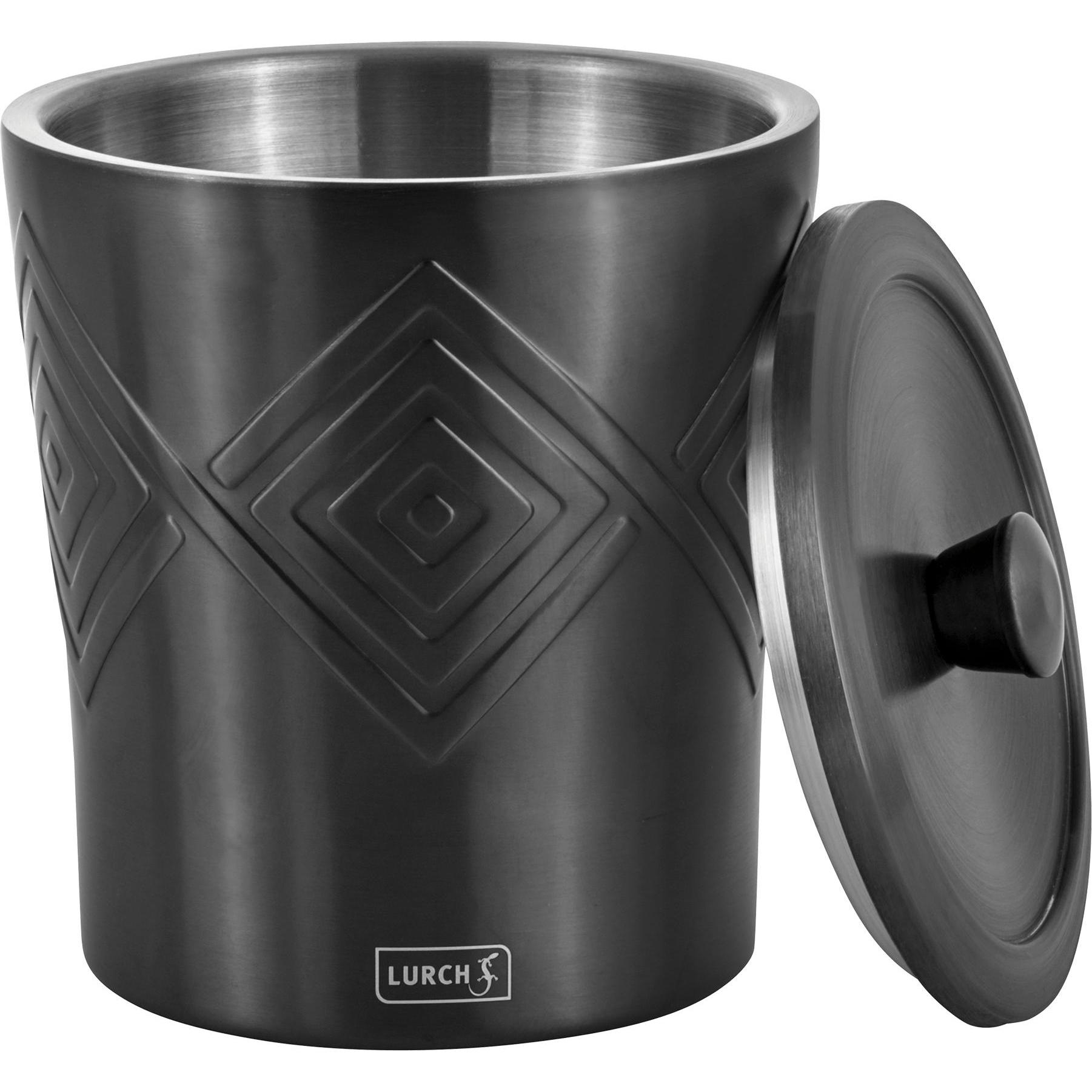 Lurch Eiseimer smokey grey 1500ml, Flaschenkühler, Grau