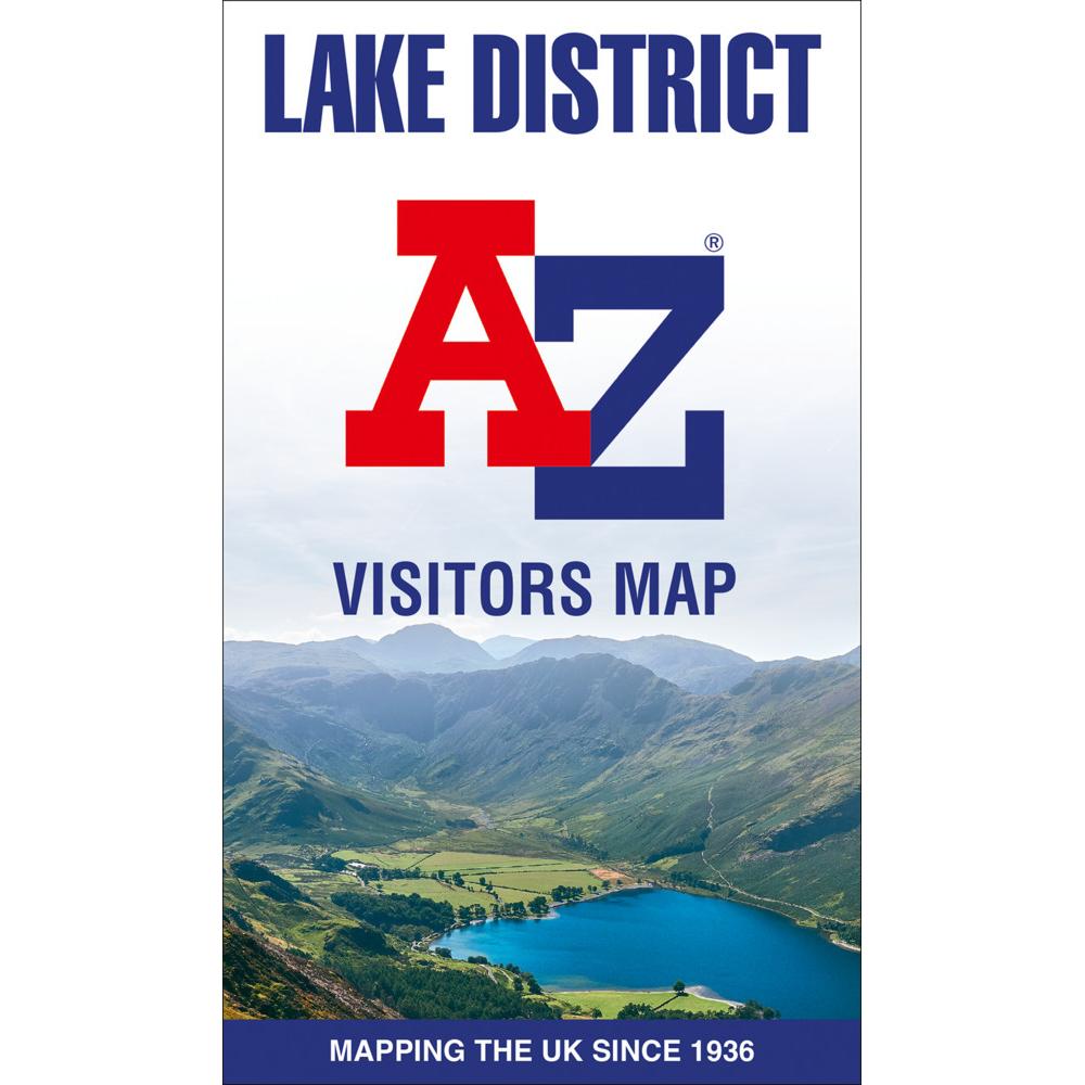 Thumbnail - Lake District A-Z Visitors Map, Landkarte