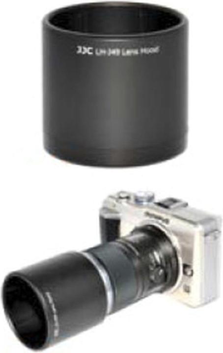 JJC Olympus Zonnekap LH 49 Zwart