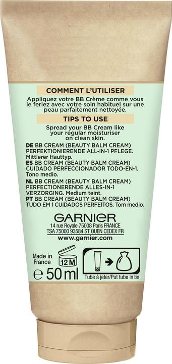 Produktbild Garnier BB Cream (MEDIUM, 50 ml)