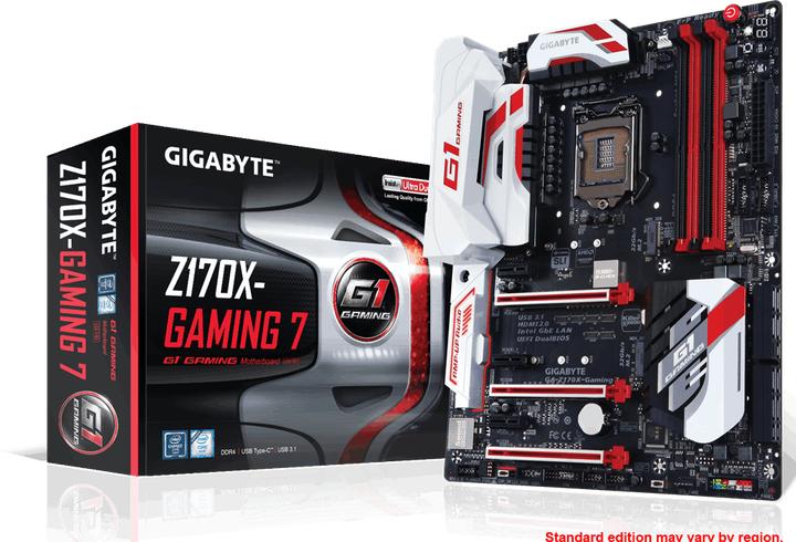 Produktbild Gigabyte Z170X-Gaming 7 (LGA 1151, Intel Z170, ATX)