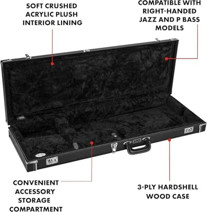 Immagine prodotto Fender Serie Classic in legno per legno di base (Basso elettrico)