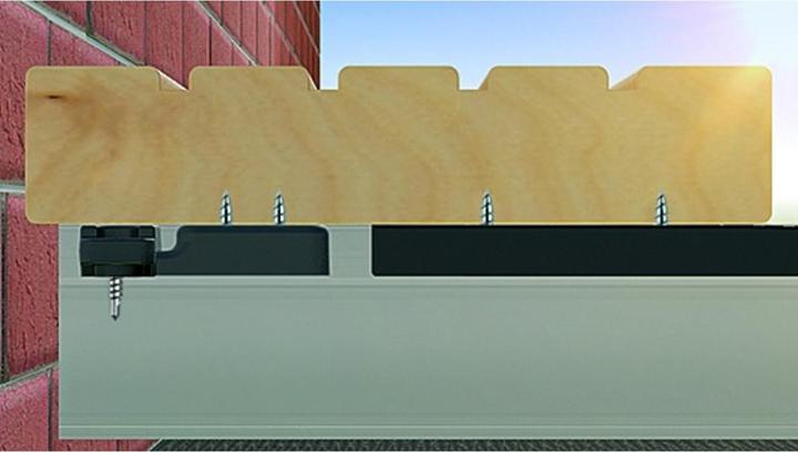Actual product image Eurotec Terrace glider StarterClip