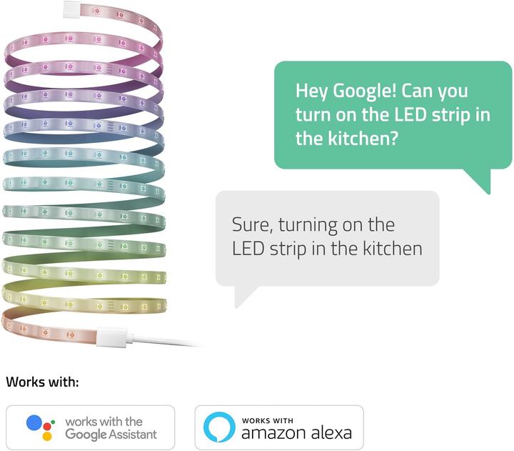 Actual product image Hombli LED Strip (RGB, 500 cm, Indoor)