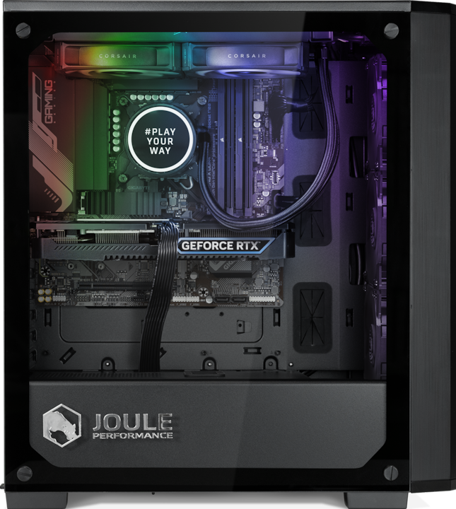 Actual product image Joule Performance Gaming PC RTX5070 R7 32GB 2TB L1135104 (32 GB, 2000 GB, GeForce RTX 5070)