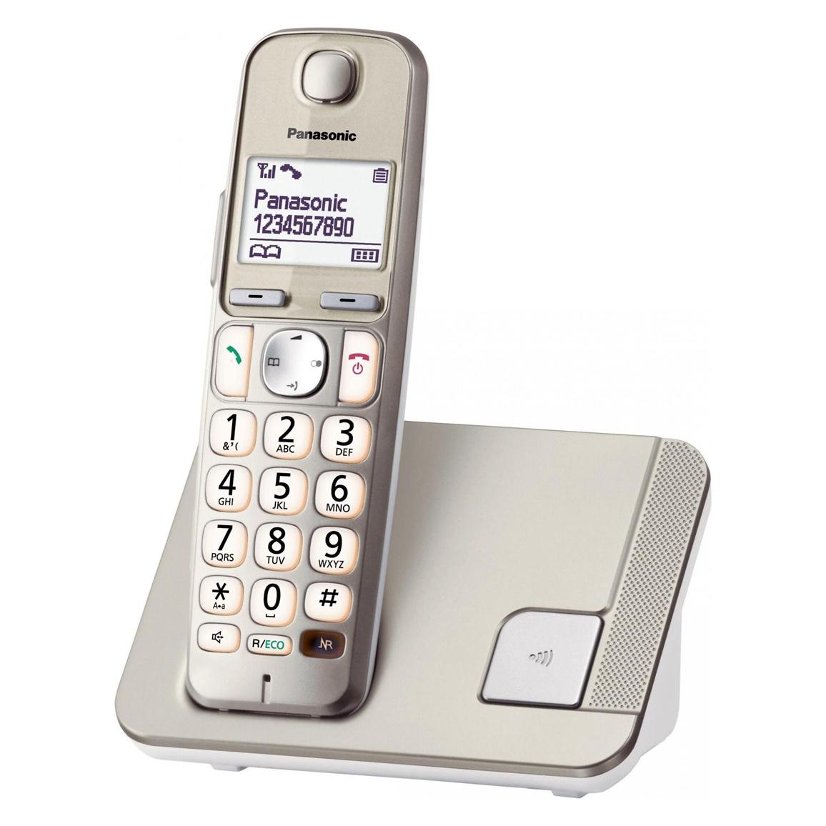 Panasonic KX-TGE210PDN Golden desktop phone, Telefon, Gold