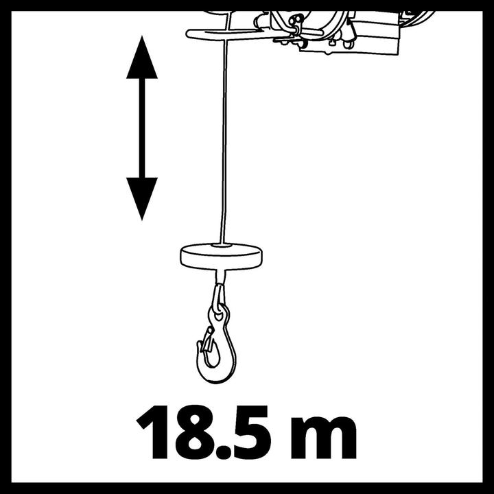 Produktbild Einhell TCEH 25018 Seilhebezug