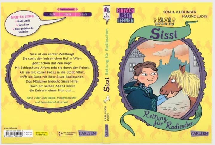 Actual product image Sissi: Sissi: Rettung für Radieschen (German, Sonja Kaiblinger, Marine Ludin, 2024)