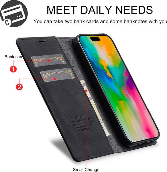 Produktbild Ueli Express Wallet Buch Etui Tasche mit Kartenfach (Apple iPhone 17)