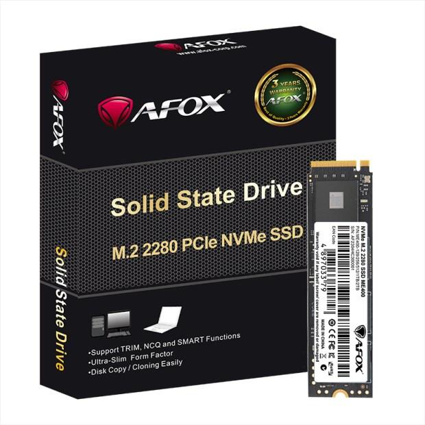 Actual product image AFOX ME400 SSD M.2 PCI-E 4.0 X4 1TB TLC 7.3 / 5.2 (1020 GB, M.2 2280)