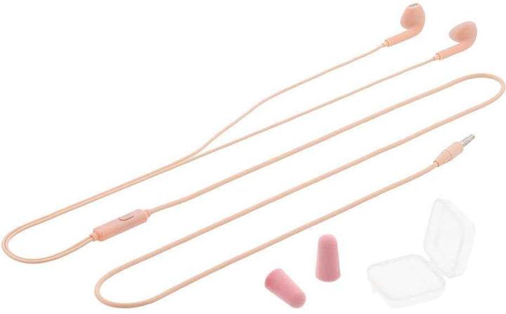 Image du produit Tellur Ecouteurs intra-auriculaires Fly, réduction du bruit, embouts en mousse à mémoire de forme rose (Filaire)