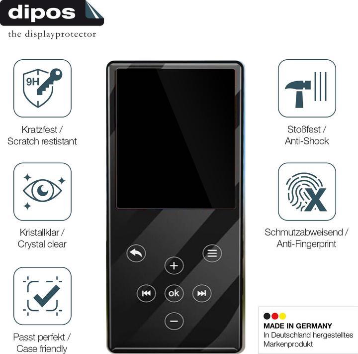 Image du produit Dipos Anti-Shock Film de Protection d’écran