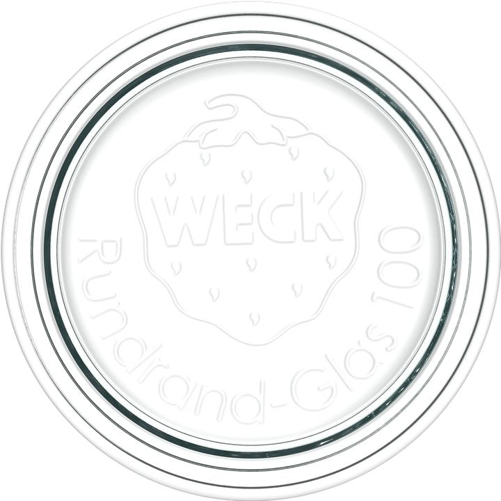 Image du produit Weck Couvercle en verre (6 pcs)