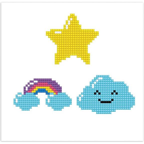 Magni, Sticker, Diamond Dotz Dotzies Set Sticker Himmel