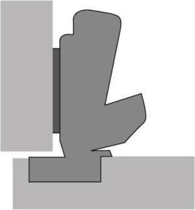 Produktbild Hettich Sensys Weitwinkelscharnier