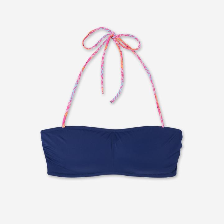 Produktbild Olaian Bikini-Oberteil Damen Bandeau Surfen Lori blau (80 D)