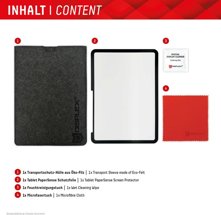 Produktbild Displex Tablet Papersense, Tablet Paper Feeling Schutzfolie (1 Stück, iPad Pro 11 2024 (M4))
