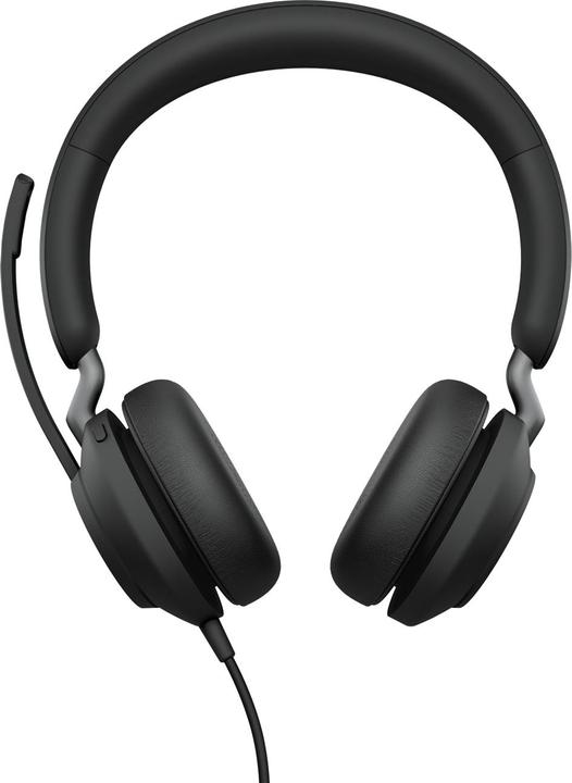 Actual product image Jabra Evolve2 40 SE USB-C, MS Stereo (Cable, USB-C, Microsoft teams)