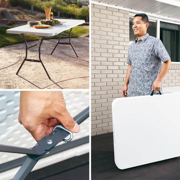 Actual product image Lifetime All purpose folding table 182cm