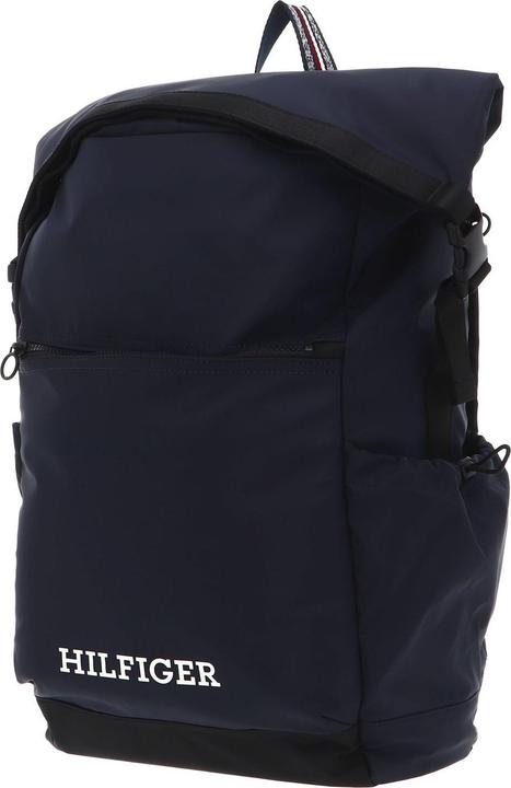 Actual product image Tommy Hilfiger Courier Backpack Hilfiger Rolltop Backpack