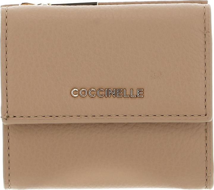 Actual product image Coccinelle Metallic Soft Wallet Grained Leather