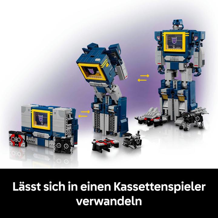 Produktbild LEGO Transformers: Soundwave (10358, LEGO Icons)