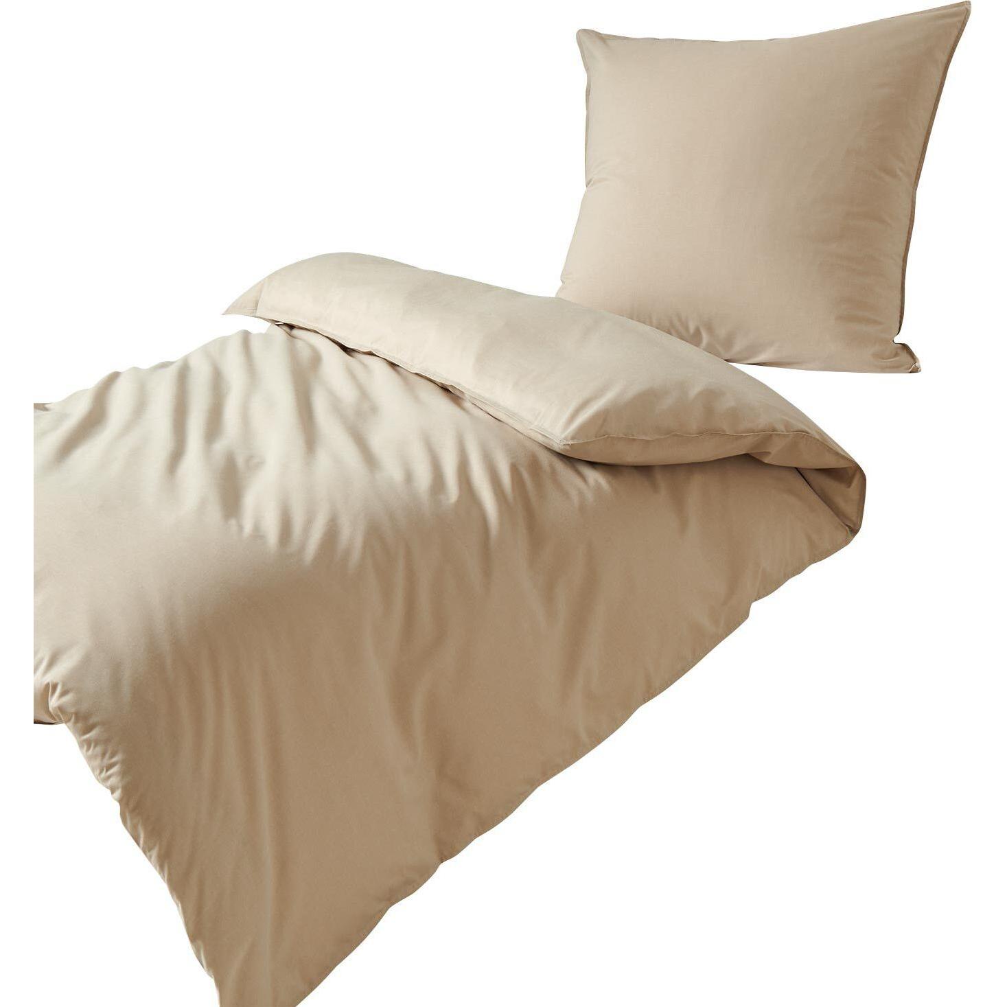 Traumschlaf, Bettwäsche, Basic Chambray (Bettwäsche Set, 135x200 cm + 80x80 cm)