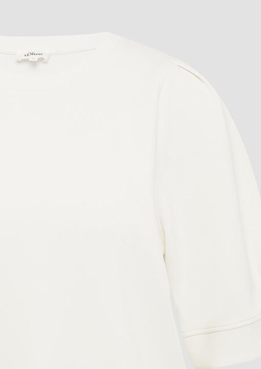 Image du produit S.Oliver Sweatshirt Scuba-Sweatshirt mit Faltendetails (40)
