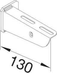 Actual product image Hager Cantilever (Duct, 13 cm)
