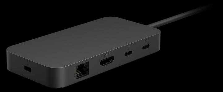 Actual product image Microsoft Surface USB4 Dock for business (USB-C, 7 Ports)