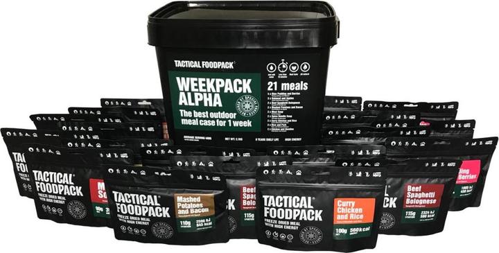 Produktbild Tactical Foodpack Weekpack Alpha (2100 g)