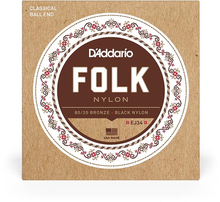 Produktbild D'Addario EJ34 Folk (6x, Gitarre, 0.05")