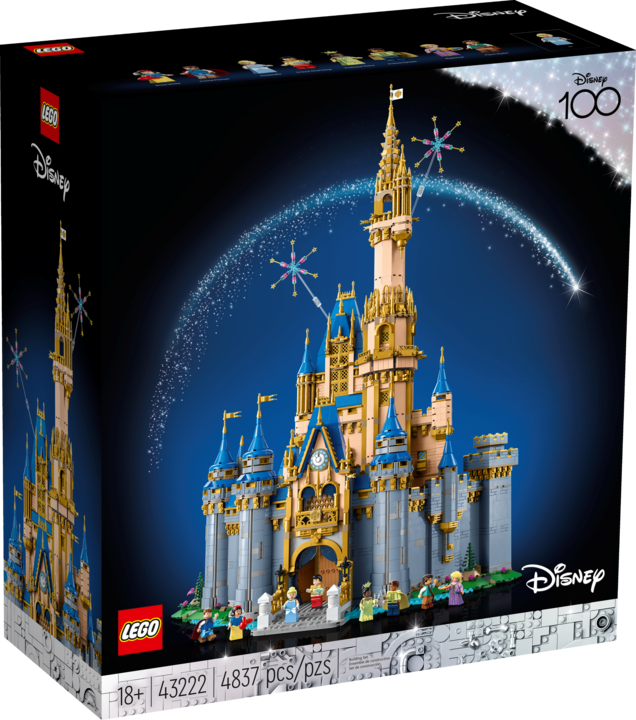 Produktbild LEGO Disney Schloss (43222, LEGO Disney, LEGO Seltene Sets)