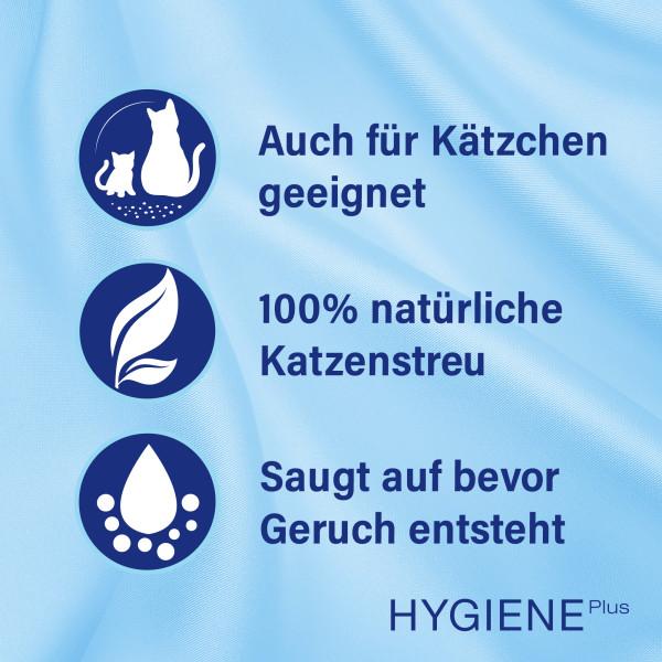 Immagine prodotto Catsan Hygiene Plus (Non agglomerante, Biodegradabile, Neutralizzante, 4.82 kg)