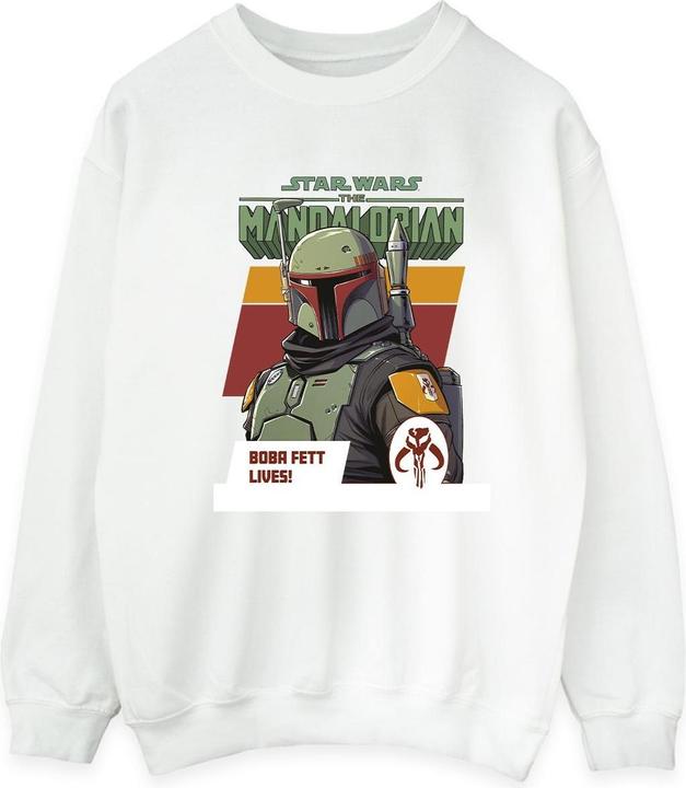 Produktbild Star Wars The Mandalorian Boba Fett Lives Sweatshirt (S)