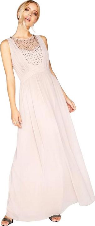 Produktbild Little Mistress Nerz Perlenpasse Maxikleid (36 E)