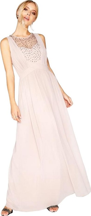 Image du produit Little Mistress Robe longue en vison et perles (36 E)
